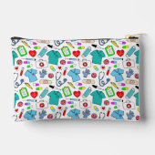 Cute Doctor Nurse Medical Supply Pattern Etui (Achterkant)
