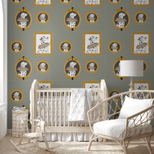 Cute Dog Art Behang