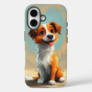Cute Dog iPhone 16 Hoesje
