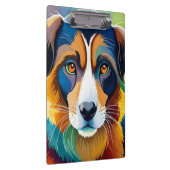 Cute dog close klembord (Rechts)