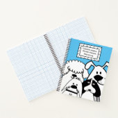 Cute Dog Doodle Notitieboek (Binnen)