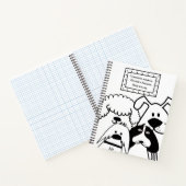 Cute Dog Doodle Notitieboek (Binnen)