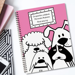 Cute Dog Doodle Notitieboek