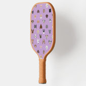 Cute Dog Facs Paars Pickleball Paddle (Links)