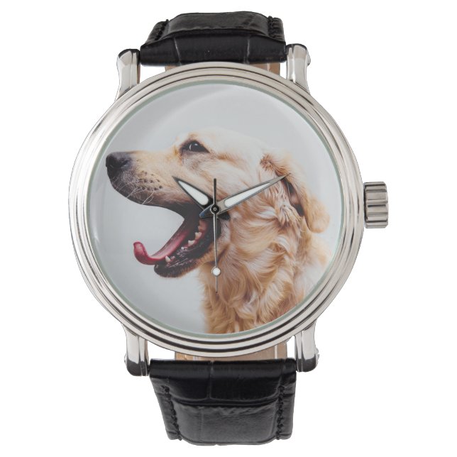 Cute Dog-horloges Horloge (Voorkant)