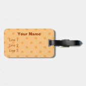 Cute Dog Kawaii Pomeranian Bagagelabel (Achterkant horizontaal)