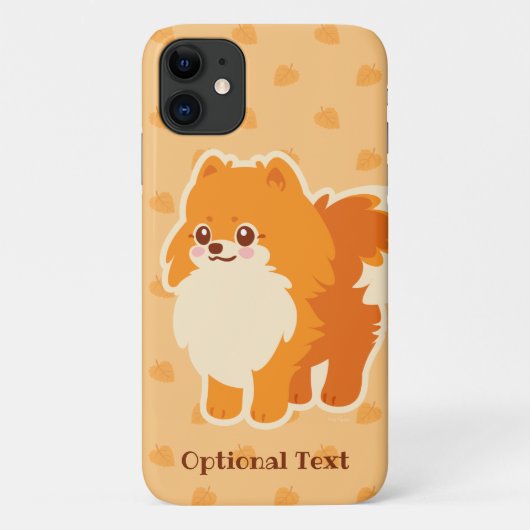 Cute Dog Kawaii Pomeranian Case-Mate iPhone Case (Achterkant)