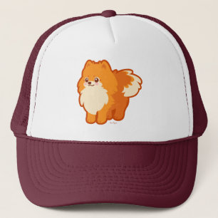 Cute Dog Kawaii Pomeranian Trucker Pet
