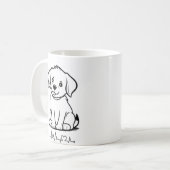 Cute Dog Koffiemok (Voorkant links)