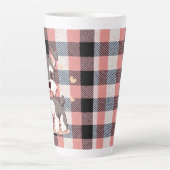 Cute Dog Latte Mok (Voorkant)