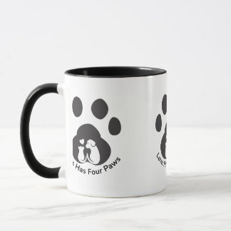 Cute Dog Love Mug Mok