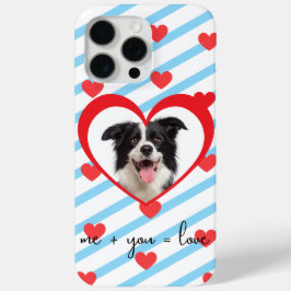 Cute Dog Love Phone Case – Me + You = Love – Adora