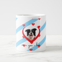 Cute Dog Love Phone Case – Me + You = Love – Adora Extra Grote Beker