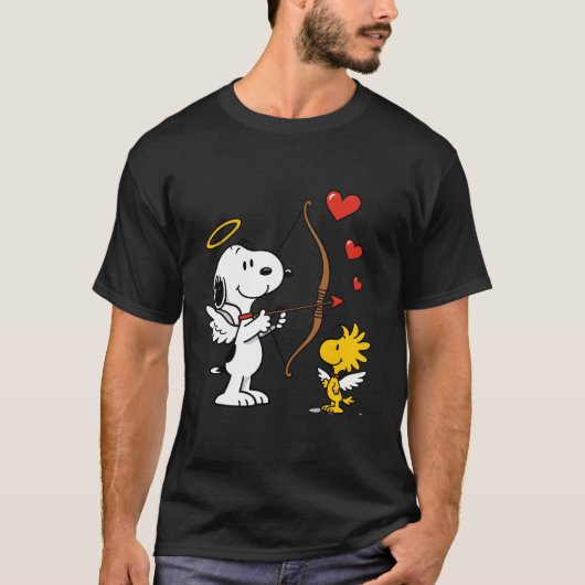 Cute Dog Love T-shirt (Voorkant)