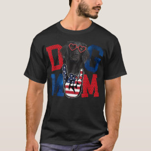 Cute Dog mama hoort Happy Moederdag USA America T-shirt