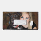 Cute Dog Mom Photo Bureaumat (Keyboard & Muis)