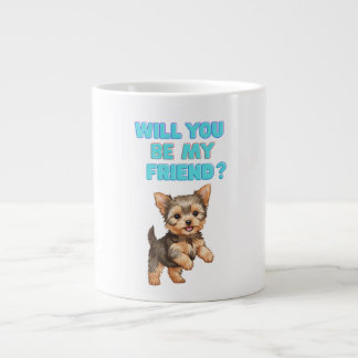 Cute Dog Mug Extra Grote Beker