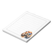 Cute Dog Notepad Dog Lover Notes & To-Do Pad Notitieblok (Gedraaid)