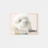 Cute Dog Overlay Post-it Notes (Voorkant)