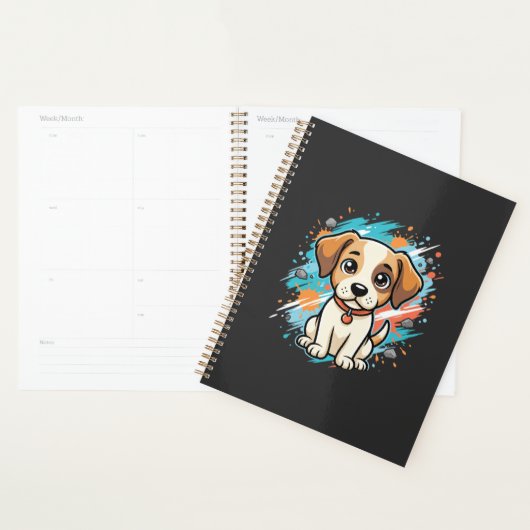 Cute Dog Paint Splash Vector Art_1 (Devant avec enveloppe)