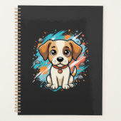 Cute Dog Paint Splash Vector Art_1 (Devant)