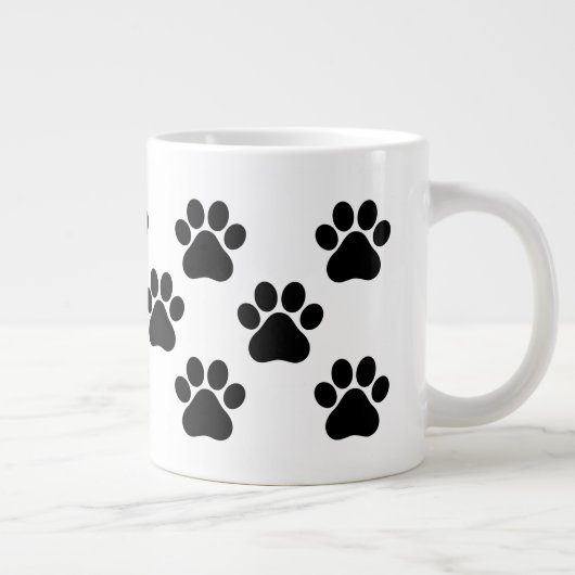 Cute Dog Paw Mug - Parfait pour les amoureux des a (Droite)
