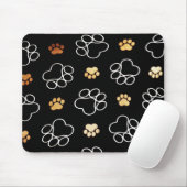 Cute Dog Paws Muismat (Met muis)