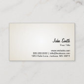 Cute Dog Pet Care visitekaartje (Achterkant)