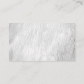 Cute Dog Pet Grooming Service Visitekaartje (Achterkant)