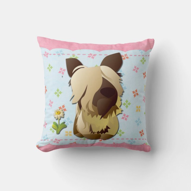 Cute Dog Pillow Kussen (Voorkant)