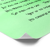 Cute Dog Poem Poster (Hoek)