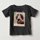 Cute Dog Polaroid Photo Art (Voorkant)