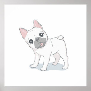 Cute Dog Puppy Cadeau voor Hondenliefhebbers Poster