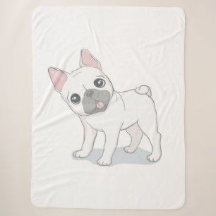 Cute Dog Puppy Cadeau voor Hondenliefhebbers Sherpa Deken