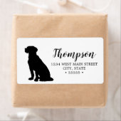Cute Dog Return Label (Insitu)