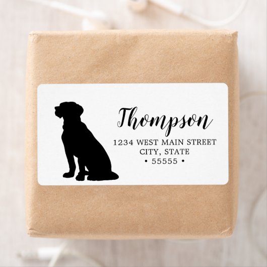 Cute Dog Return Label (Insitu)