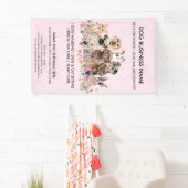 Cute Dog Saloon Spandoek (Insitu)