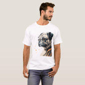 Cute Dog Sketch T-shirt (Voorkant volledig)