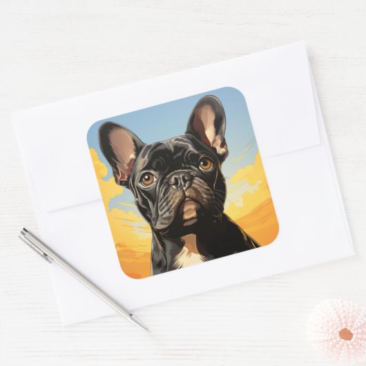 Cute dog sticker (Envelop)