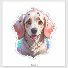Cute Dog Sticker