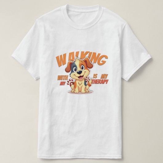 Cute Dog T-Shirt _ Funny Pet Gift For Dog Lovers (Design voorkant)