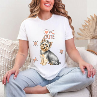 Cute dog T-shirt, gifts for her T-shirt