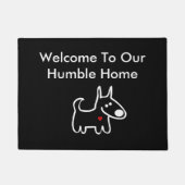 Cute Dog Theme Deurmat (Voorkant)