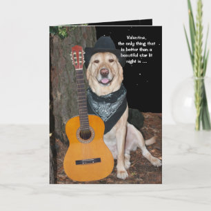 Cute Dog Valentijn Feestdagen Kaart