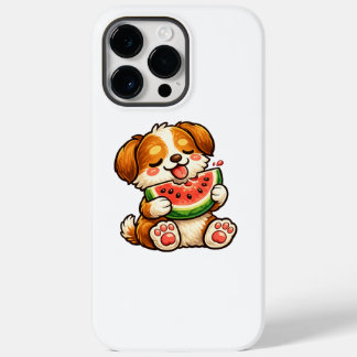 Cute Dog Watermelon Case-Mate iPhone 14 Pro Max Hoesje
