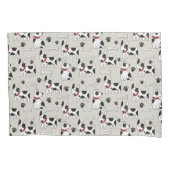 Cute Dogs Patroontrappen Kussensloop (Voorkant)