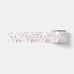 Cute Dogs Ribbon Lint