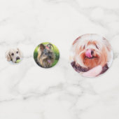 Cute Dogs table confetti (Derrière)