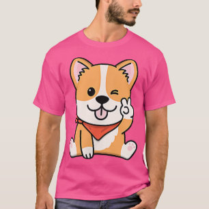 Cute DogWelsh Corgi T-shirt