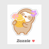 Cute Dole Whip Pineapple Soft Serve Sticker (Vel)